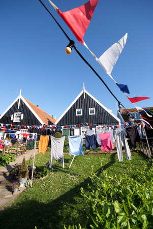 island of Marken - historic villageのeditorial素材