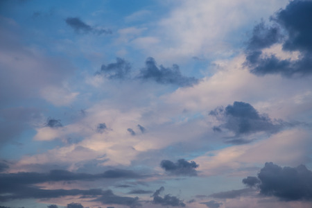  Blue sky and cloudsの写真素材