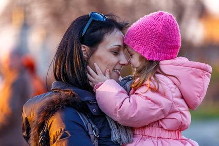Mother and Daughter Loveの写真素材