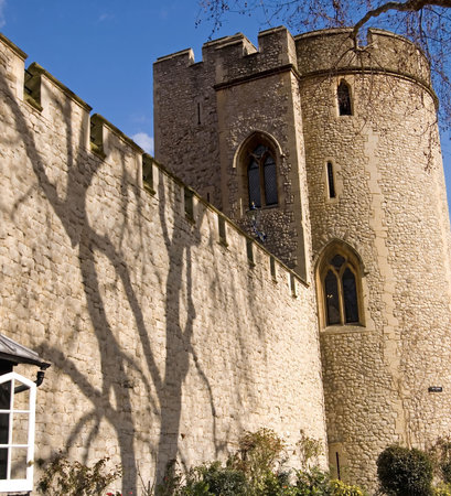 The Salt Tower - part of the Tower of London, London, England.