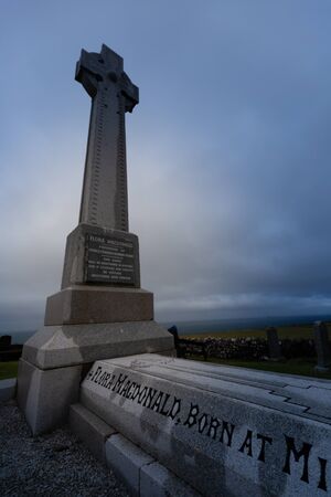 Grave of Flora Macdonaldの写真素材