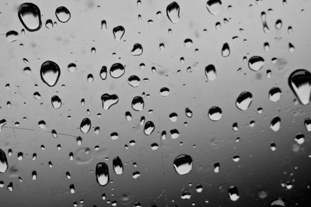 Rain drop backgroundの写真素材