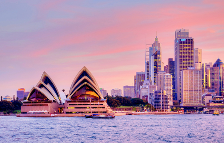 Sydney, Pink Sunsetのeditorial素材