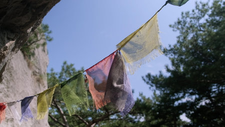 A Vibrant Celebration of Culture and Diversity in the Airの写真素材