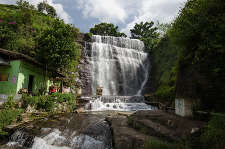 Dunsinane Falls (Pundalu Oya Falls) Sr Lankaの写真素材