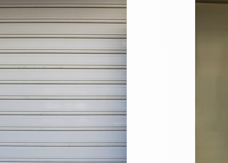 Blank Advertisement Banner Ad Template Mock Up Isolated Clipping Pathの写真素材