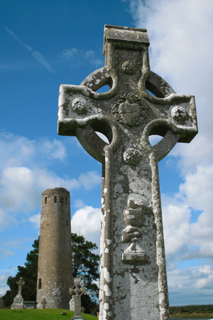 Clonmacnoise, Irelandの写真素材