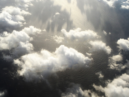 Ocean beneath the cloudsの写真素材
