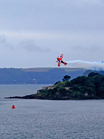 Aeroplane Display Over Plymouth Soundの写真素材