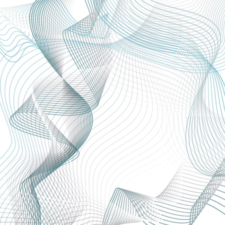 Abstract wave background. Technology modern template in blue and gray tones. Vector EPS10 illustrationのイラスト素材
