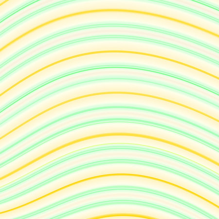 Light green, yellow curved stripes. Multicolored pinstripe pattern. Smooth gradient, blur effect....