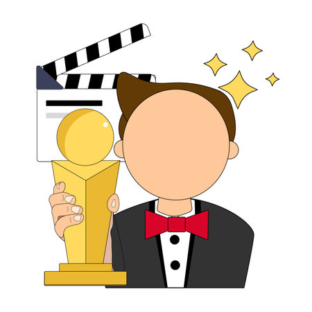 Cinema entertainment graphic design, vector illustration eps10.の写真素材