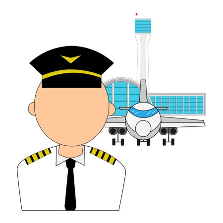 airport service design, vector illustration eps10 graphic  designの写真素材
