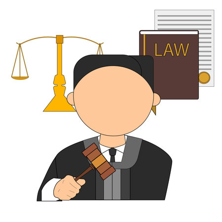 law concept design, vector illustration eps10 graphic. law iconの写真素材