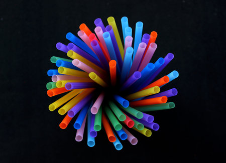 Colored straws