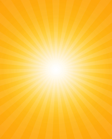 Abstract background of the shining sun-raysのイラスト素材