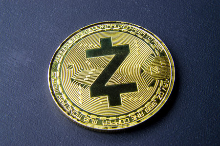 Zcash gold coin side 02