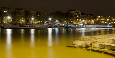 view or Paris in nightの写真素材