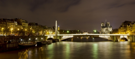 view or Paris in nightの写真素材