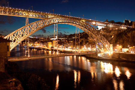 bridge Dom Louis, Porto, Portugal