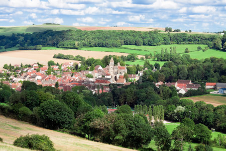 Saint-Seine-l'Abbaye, department of Cote-d'Or, prefecture Dijon, region of Burgundy, France