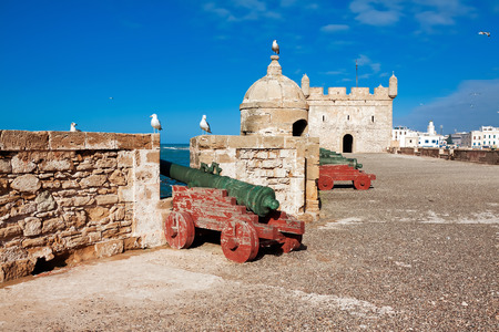 Medieval fortress of Castelo Real of Mogador. Essaouira, Moroccoのeditorial素材
