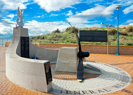 monument to Polish General Sikorski, died in a plane crash near
Gibraltarのeditorial素材