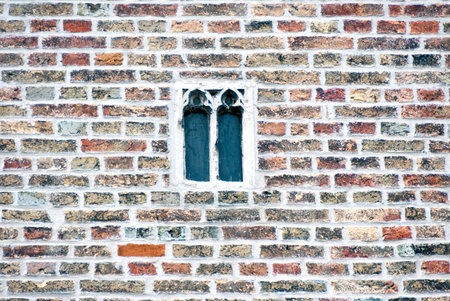 A shot of the called tiniest window in the worldの写真素材