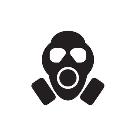 gas mask vector icon  designのイラスト素材