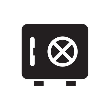 safe vector icon designのイラスト素材