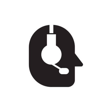 customer support vector icon designのイラスト素材