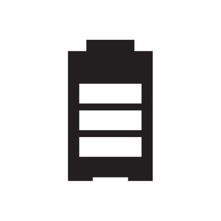 battery vector icon designのイラスト素材