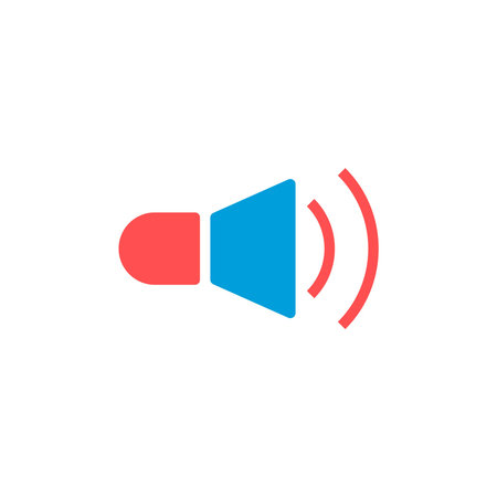 sound vector icon designのイラスト素材