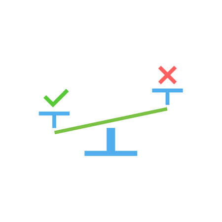 ethics vector icon logo designのイラスト素材