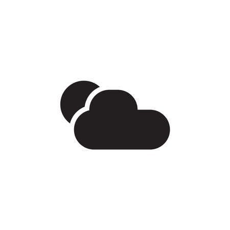 weather vector icon logo designのイラスト素材