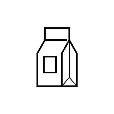 take away food vector icon logo designのイラスト素材