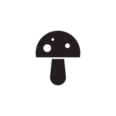 mushroom vector icon logo designのイラスト素材