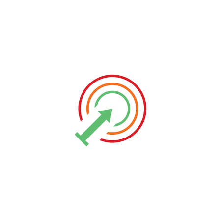 strategy vector icon design templateのイラスト素材