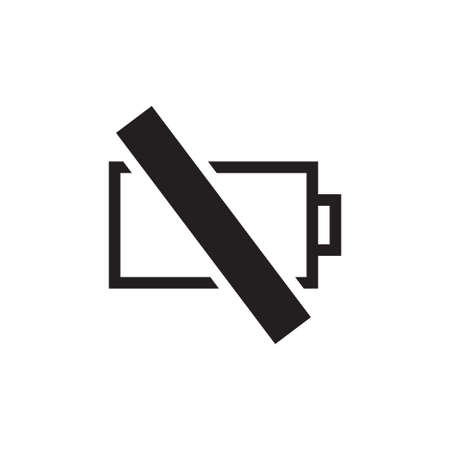 no power vector icon design templateのイラスト素材