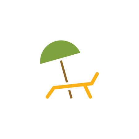 vacation vector icon design templateのイラスト素材