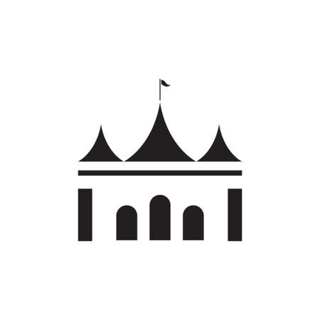 circus vector icon design templateのイラスト素材