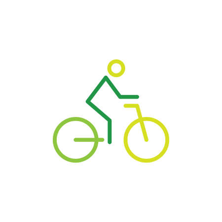 bike vector icon design templateのイラスト素材