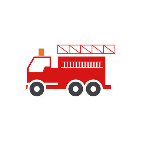 fire station vector icon design templateのイラスト素材