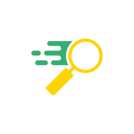 fast find vector icon design templateのイラスト素材