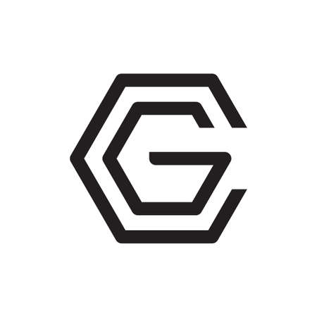 cg initial letter vector   iconのイラスト素材
