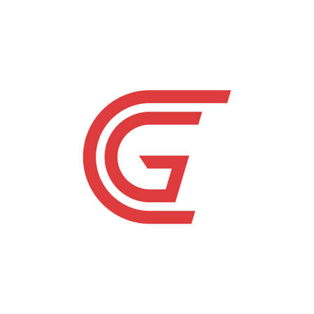 cg initial letter vector   iconのイラスト素材