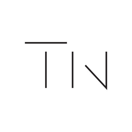 tn initial letter vector logo iconのイラスト素材