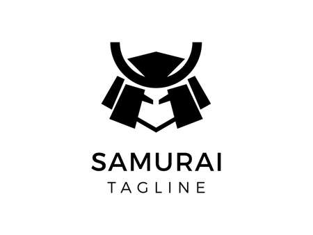 samurai vector template designのイラスト素材