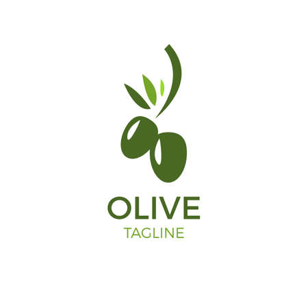 olive vector  template designのイラスト素材