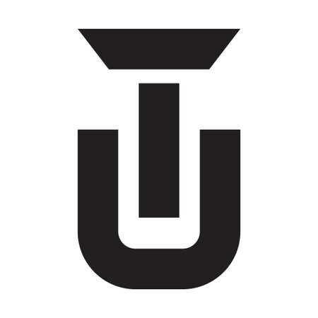 tu initial letter vectorのイラスト素材
